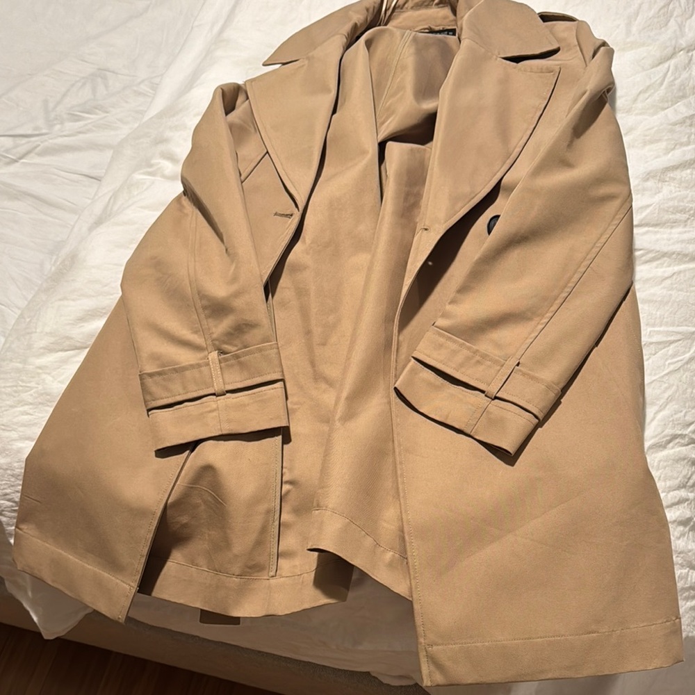 Zara Classic Tan Women's Trench Coat